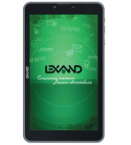 Замена тачскрина на планшете Lexand