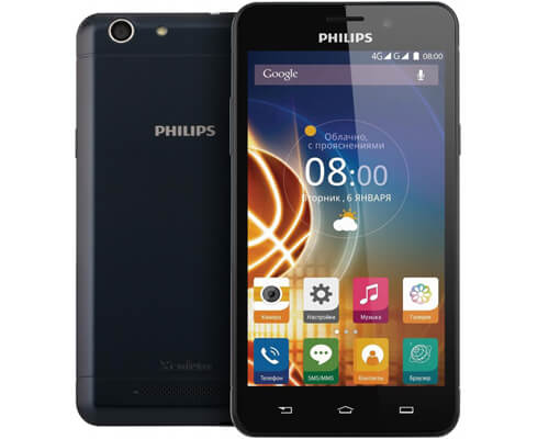 Замена шлейфа на телефоне Philips